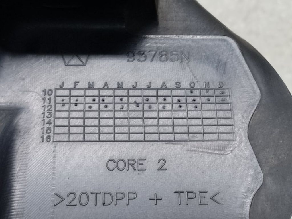 52014 512AB | Дефлектор радіатора лів. DODGE JOURNEY 08-20 - Фото 3