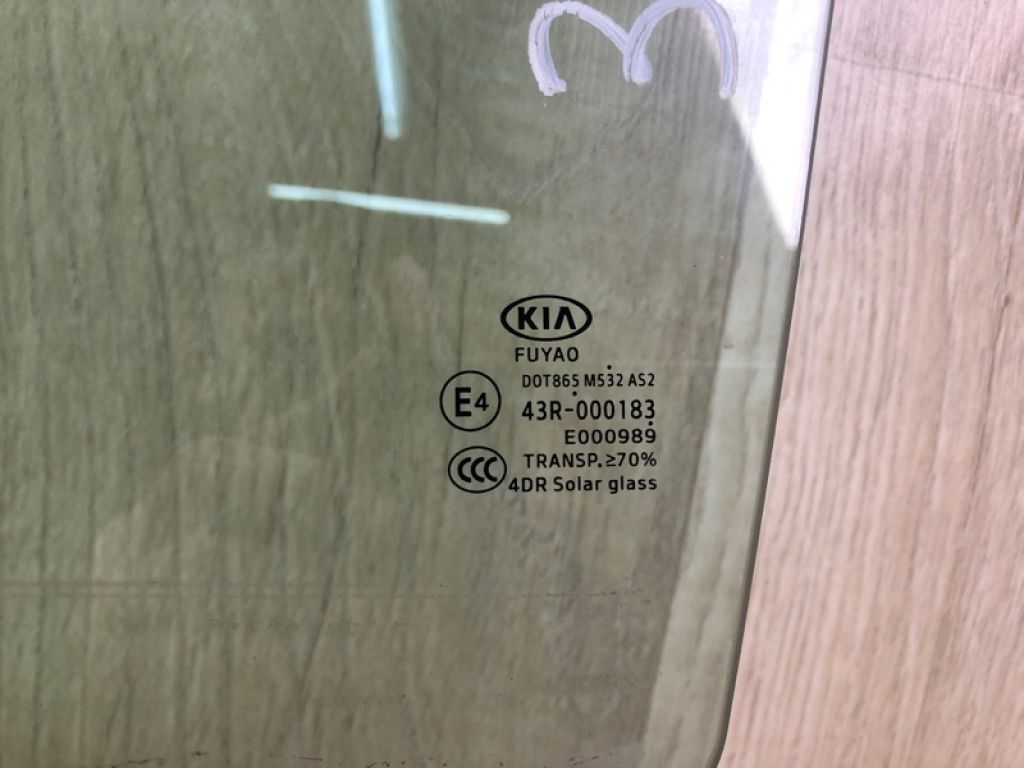 83410H8110 | Скло дверей задн. лів. KIA RIO FB 17- - Фото 4