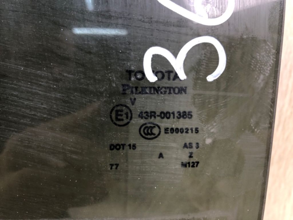 681040T020 | Скло дверей задн. лів. TOYOTA VENZA 09-16 - Фото 4