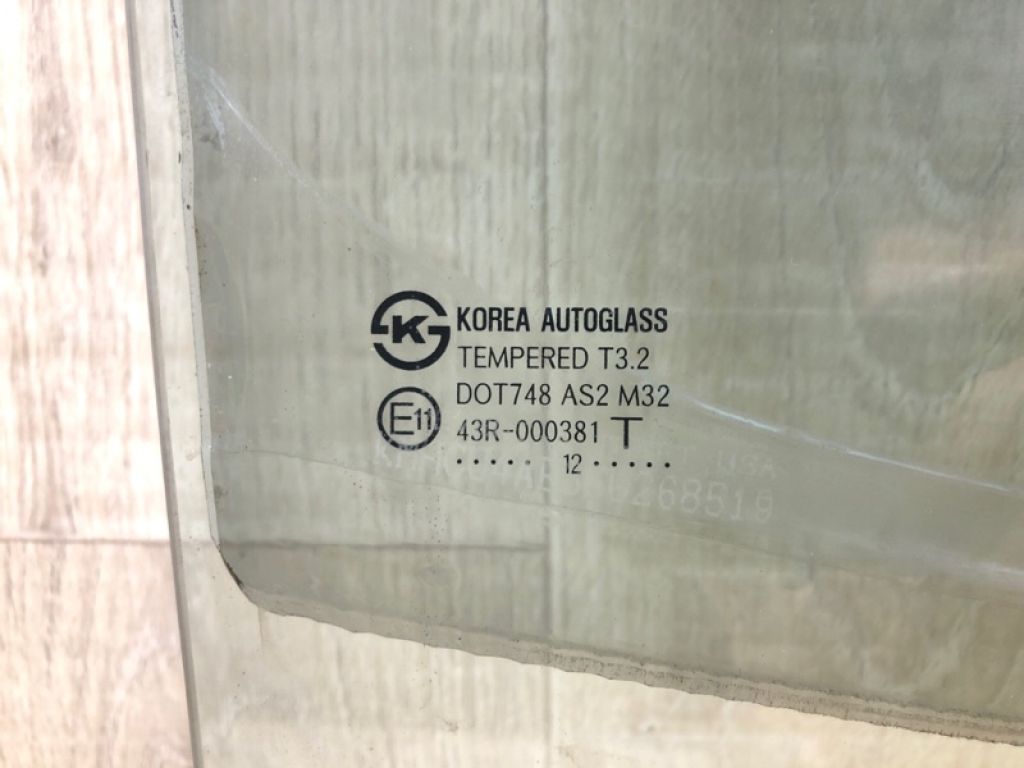 834211R010 | Скло дверей задн. прав. HYUNDAI ACCENT RB 10- - Фото 4