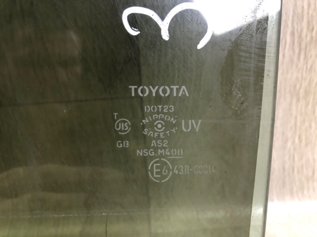 6811433150 | Скло дверей задн. лів. TOYOTA CAMRY 40 06-11 - Фото 4