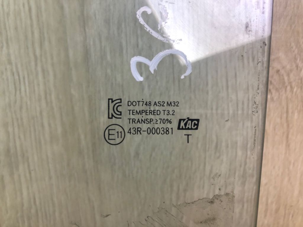 834111R010 | Скло дверей задн. лів. HYUNDAI ACCENT RB 10- - Фото 4