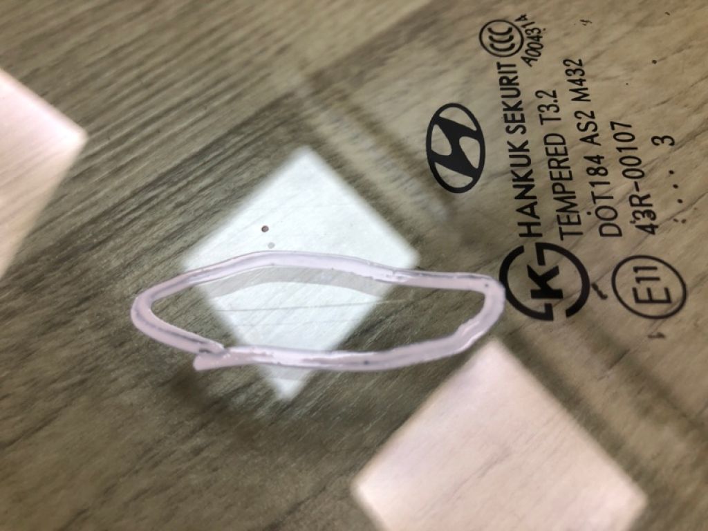 834212V000 | Скло дверей задн. прав. HYUNDAI VELOSTER 11-18 - Фото 6