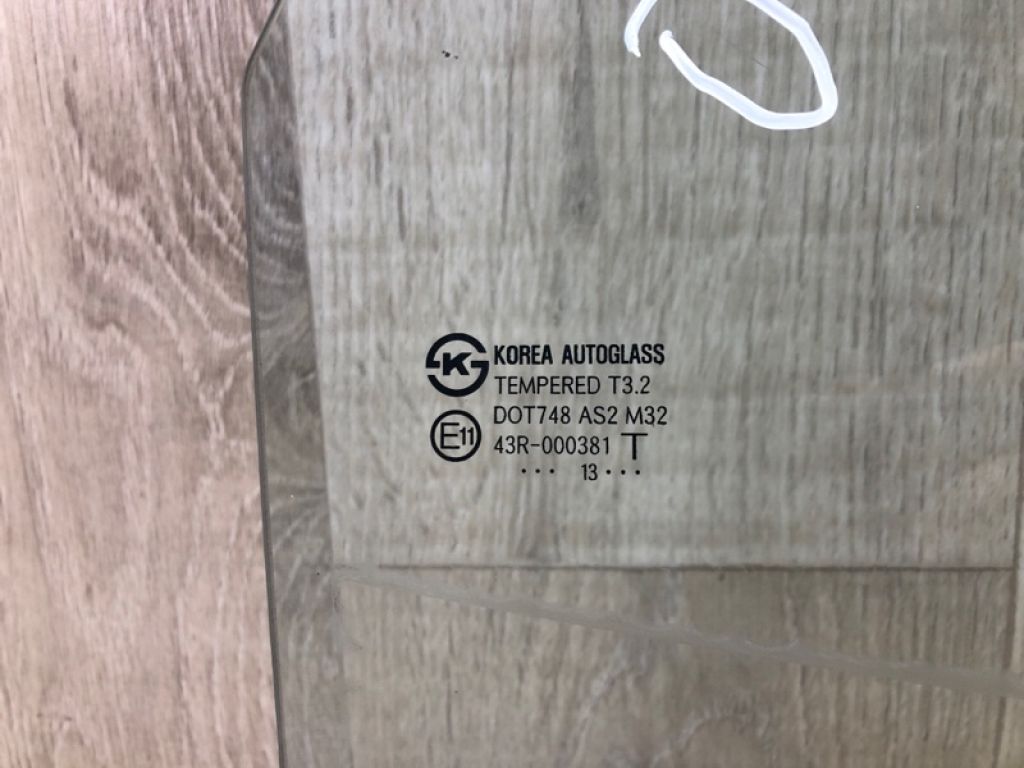 834211R210 | Скло дверей задн. прав. HYUNDAI ACCENT RB 10- - Фото 4