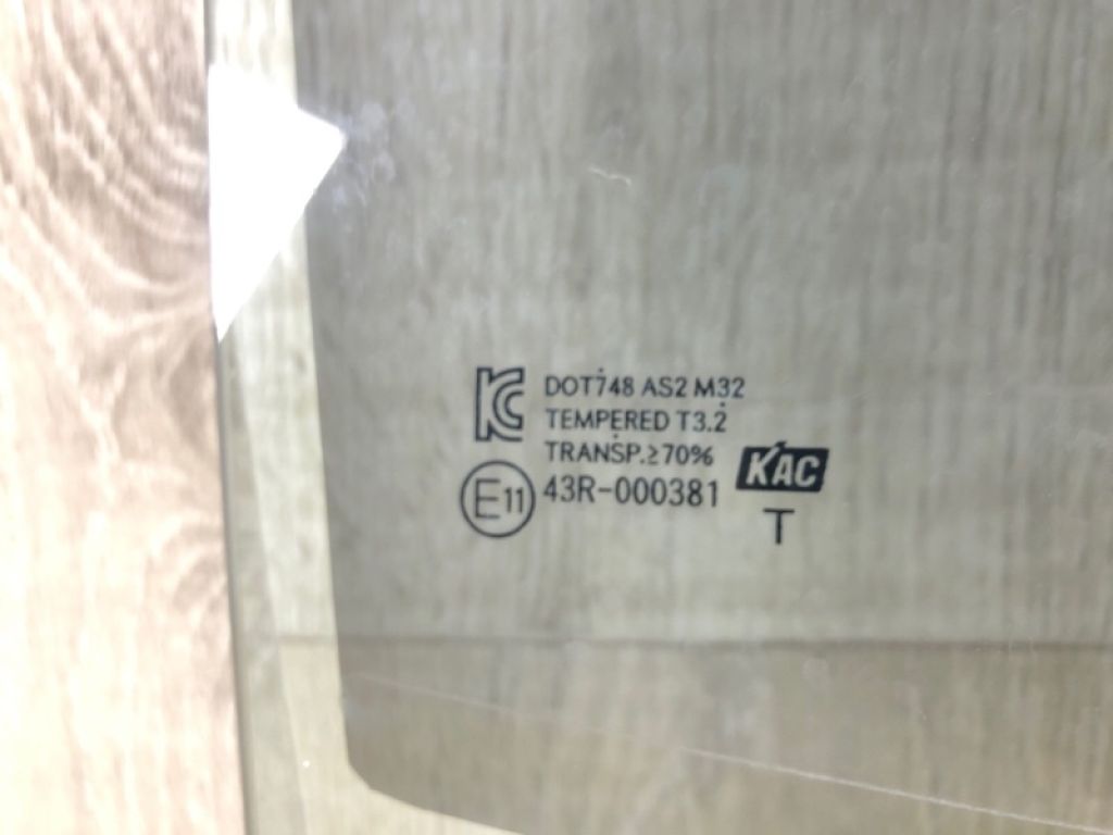 834211R010 | Скло дверей задн. прав. HYUNDAI ACCENT RB 10- - Фото 4