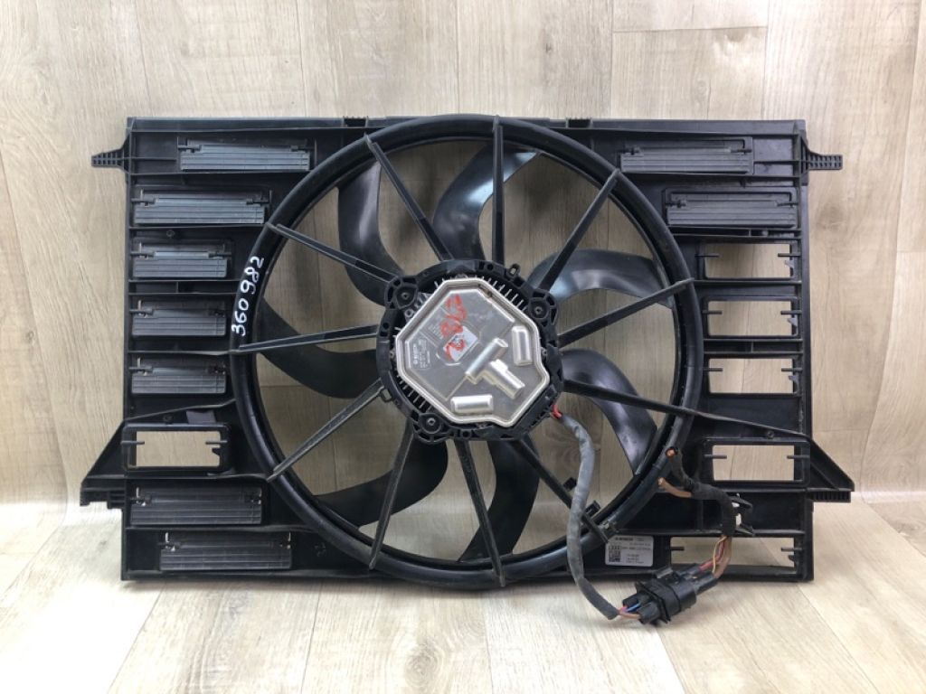 8W0121207B | Дифузор вентилятора основного радіатора AUDI A4 15- - Фото 2