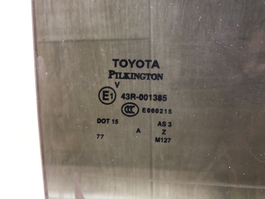 681030T020 | Скло дверей задн. прав. TOYOTA VENZA 09-16 - Фото 4