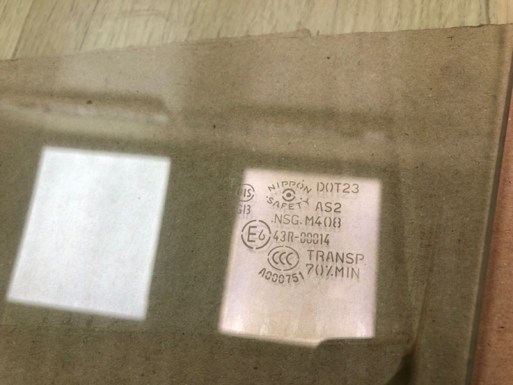 5706A584 | Скло дверей передн. прав. MITSUBISHI OUTLANDER GF 12- - Фото 4