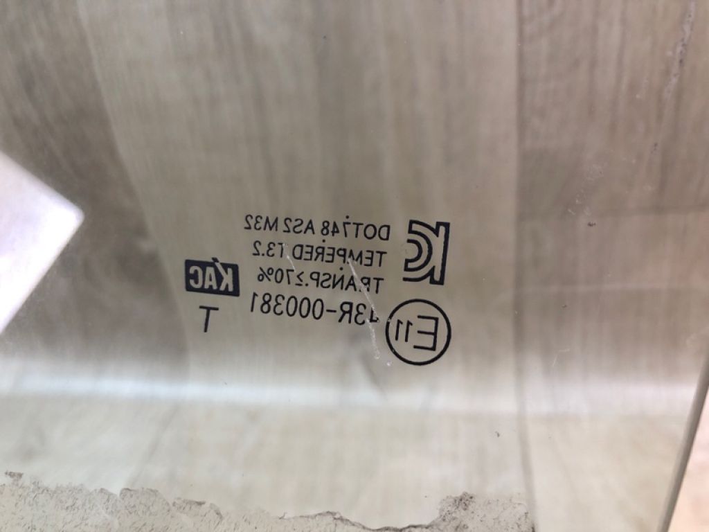 824210U010 | Скло дверей передн. прав. HYUNDAI ACCENT RB 10- - Фото 5