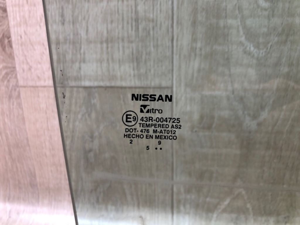 803009KA0A | Скло дверей передн. прав. NISSAN VERSA B17 11-19 - Фото 4