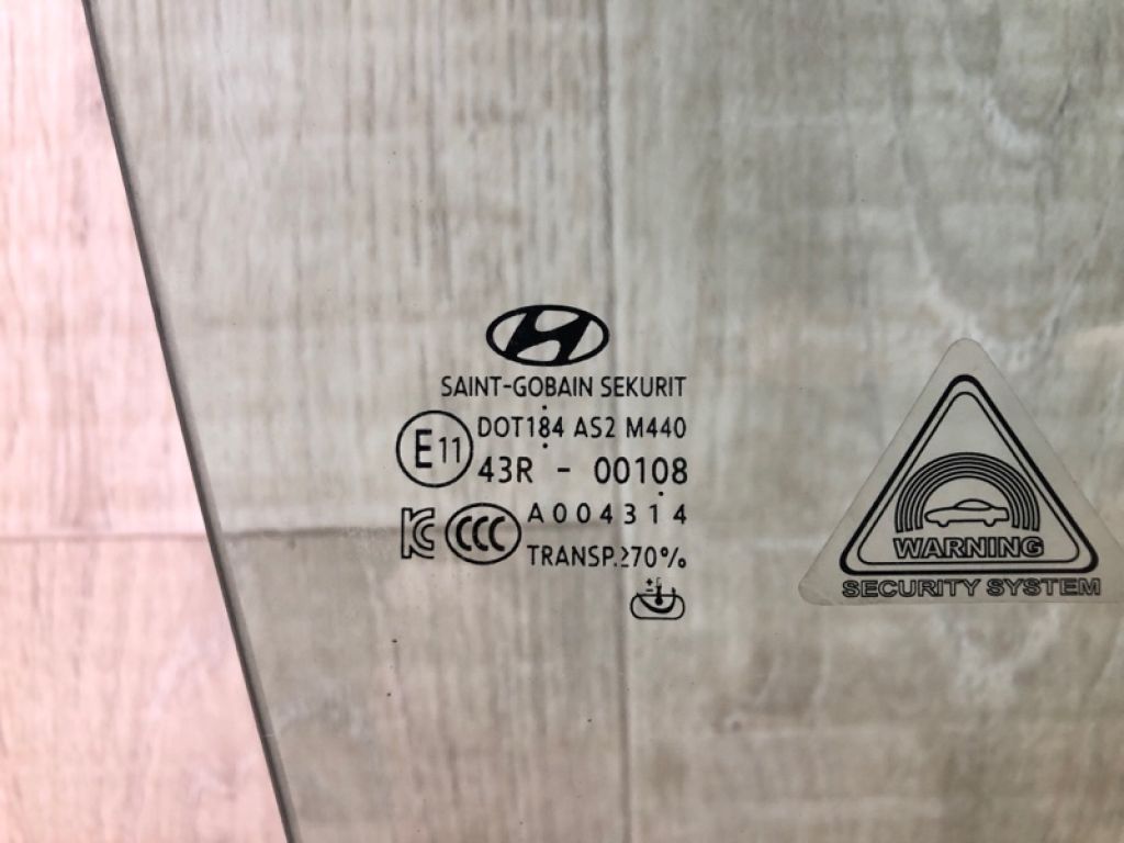 82420D3030 | Скло дверей передн. прав. HYUNDAI TUCSON TL 15-20 - Фото 3