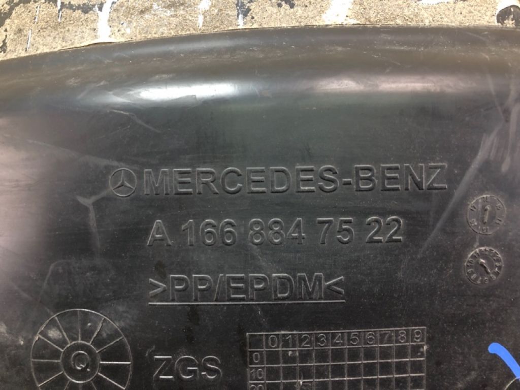 A 166 884 75 22 | Подкрылок задн. прав. MERCEDES GL-CLASS X166 12-16 - Фото 6