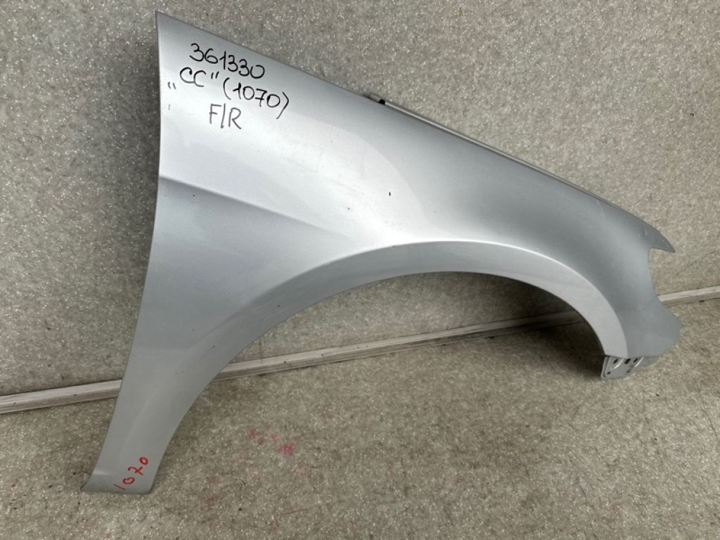 3C8821022 | Крило переднє прав. VOLKSWAGEN PASSAT CC 08-12 - Фото 5