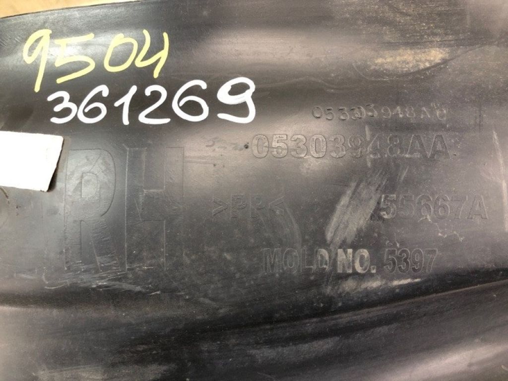 5303948AC | Подкрылок задн. прав. JEEP COMPASS 06-16 - Фото 7