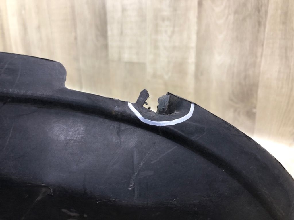 5303948AC | Подкрылок задн. прав. JEEP COMPASS 06-16 - Фото 8