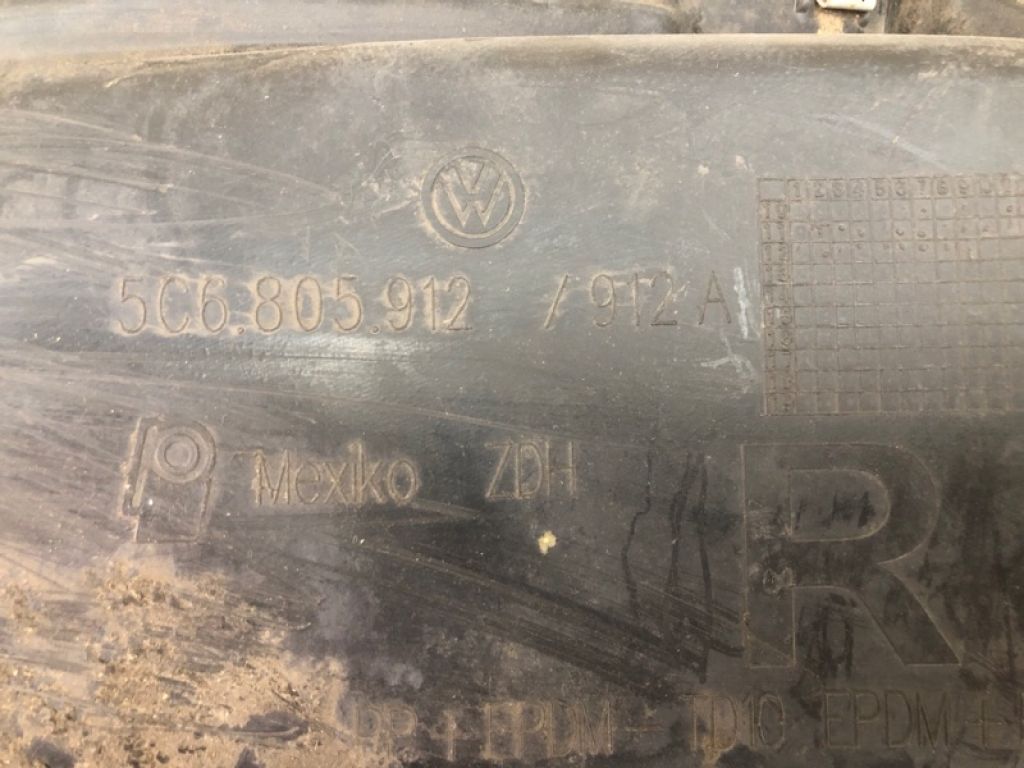 5C6805912A | Підкрилок передн. прав. VOLKSWAGEN JETTA USA 10-17 - Фото 5