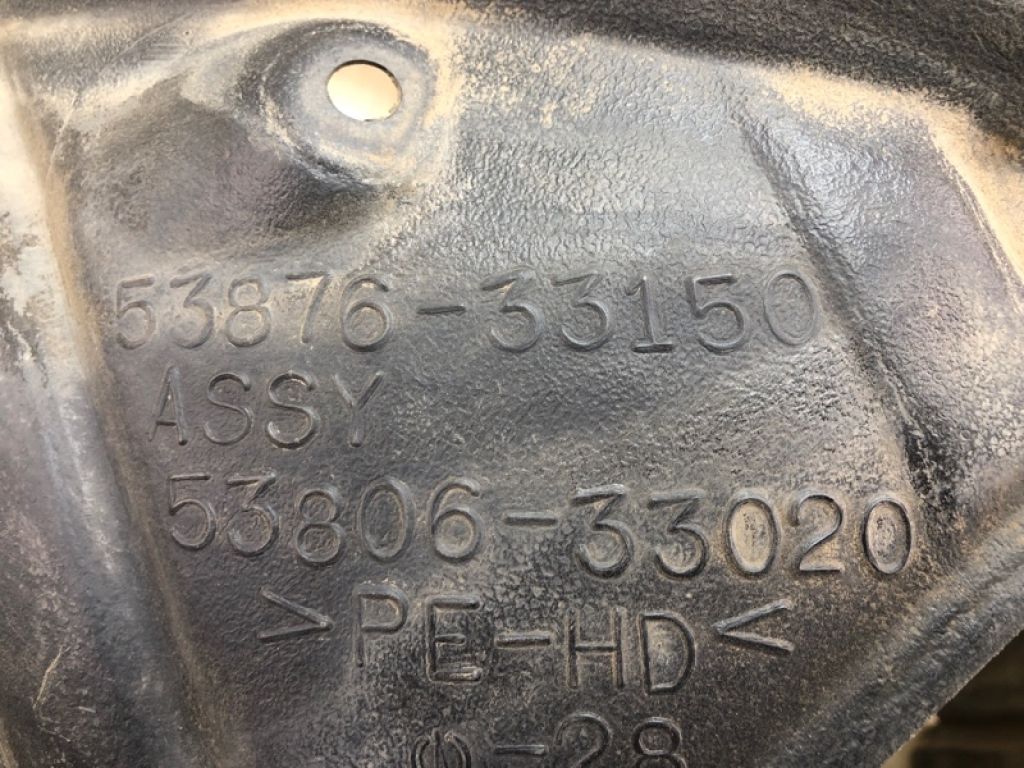 5387633150 | Підкрилок передн. лів. TOYOTA CAMRY 40 06-11 - Фото 6