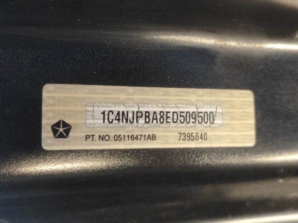 5054349AD | Крышка багажника JEEP PATRIOT 10-17 - Фото 9