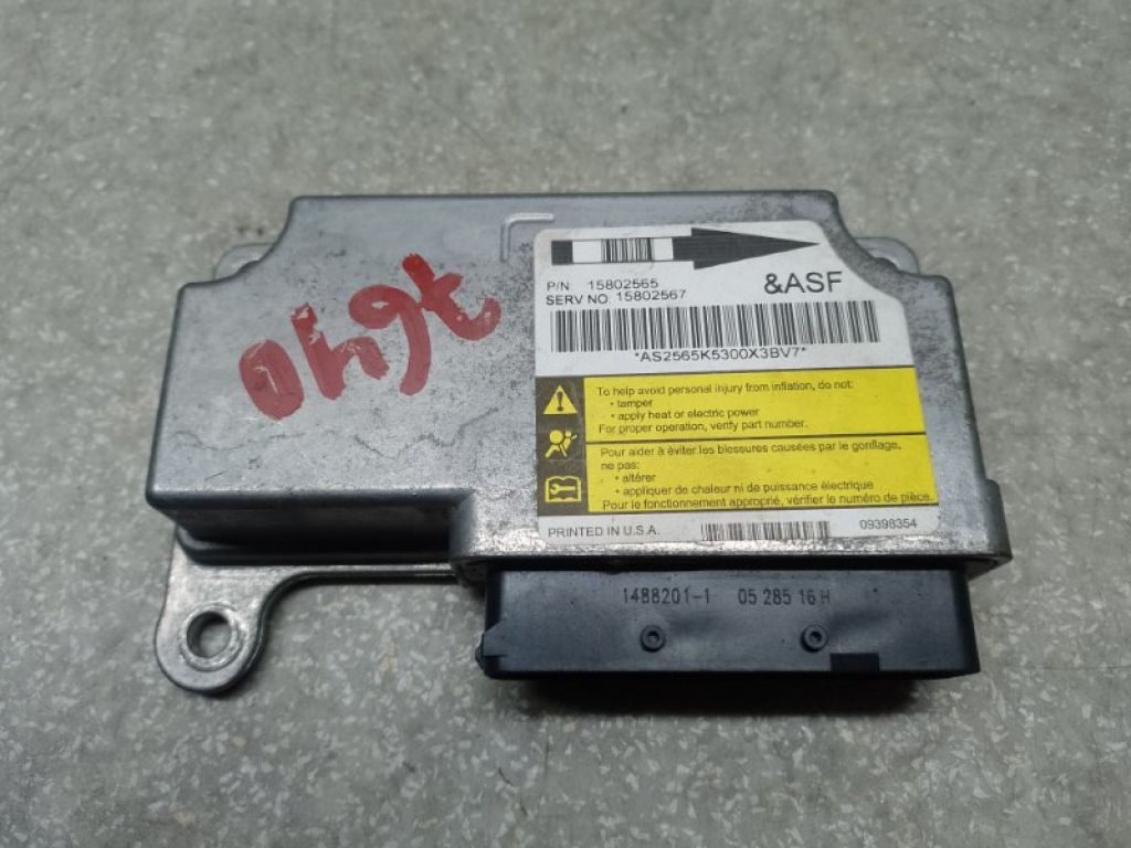 15907726 | Блок управления AIRBAG HUMMER H3 05-10