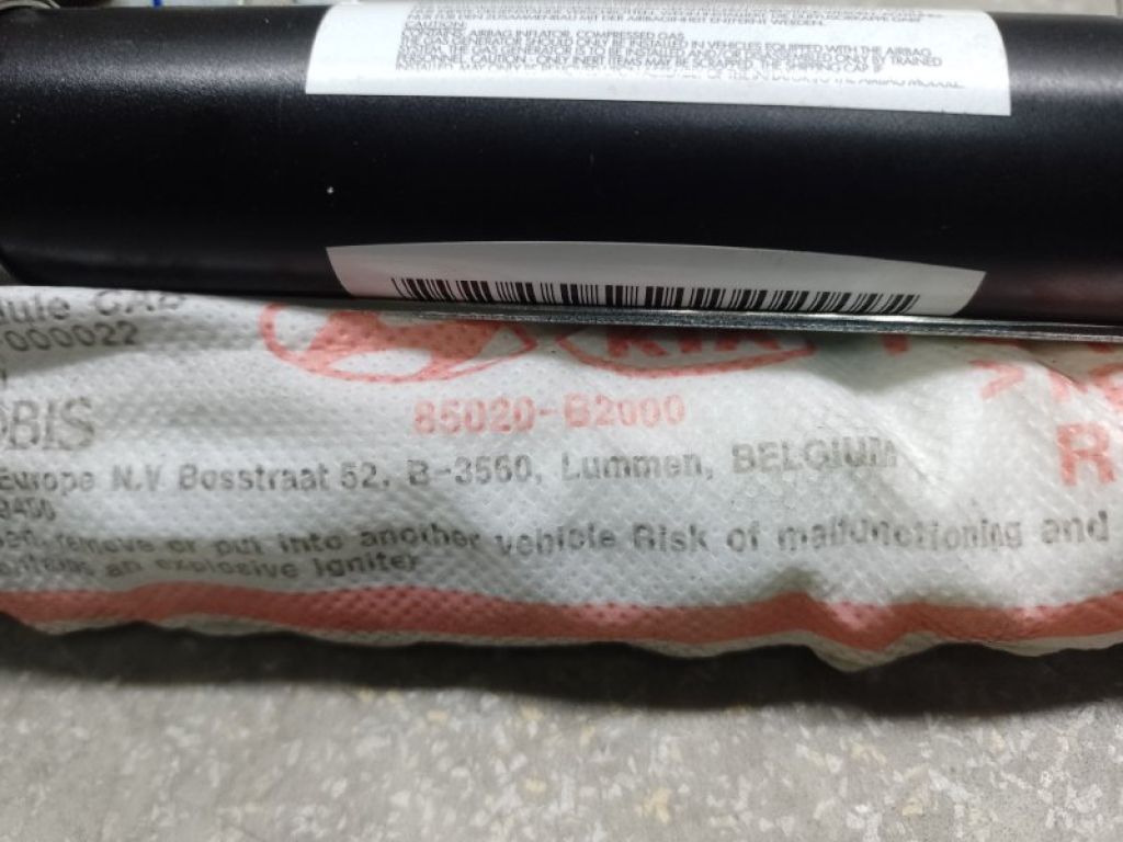 85020B2000 | Подушка безпеки (штора) прав. KIA SOUL PS 13-19 - Фото 2