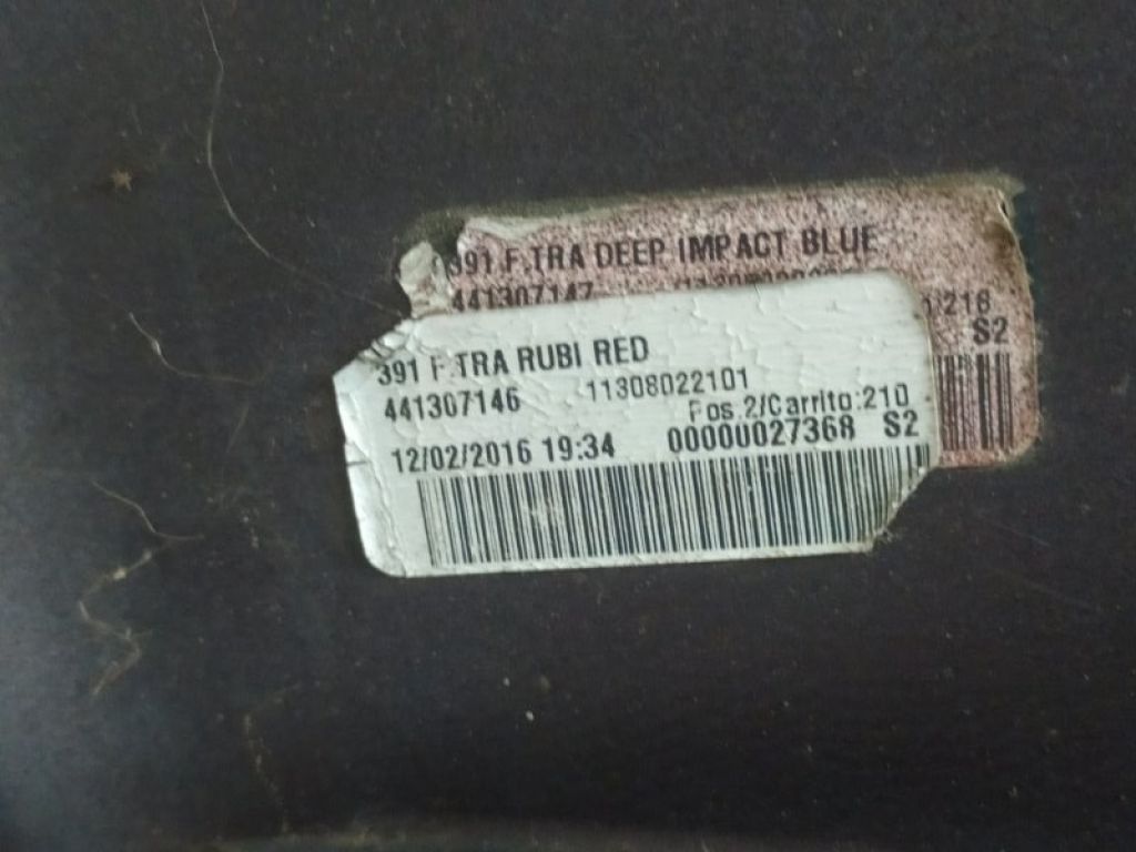 DS7Z-17K835-AACP | Бампер задний FORD FUSION 14- - Фото 7