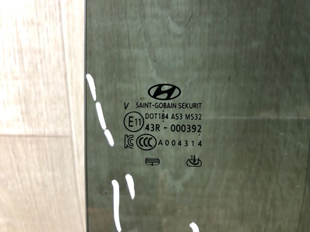 83420D3010 | Скло дверей задн. прав. HYUNDAI TUCSON TL 15-20 - Фото 4