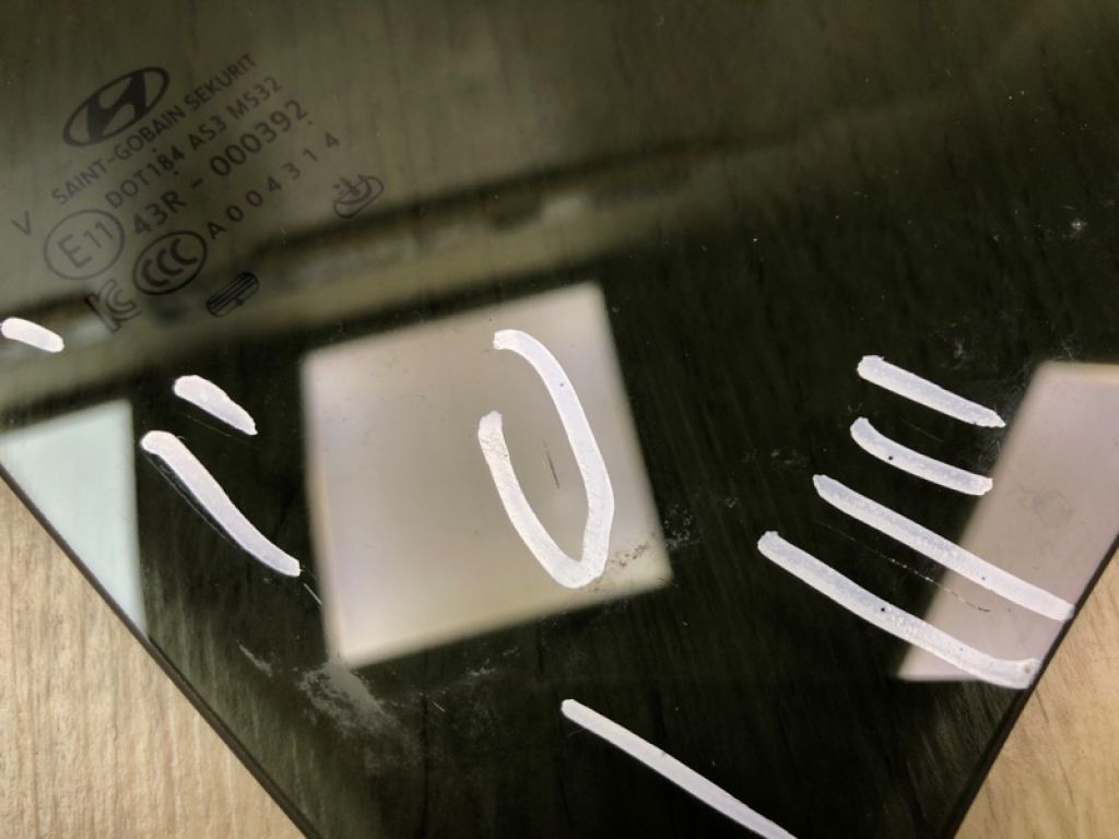 83420D3010 | Скло дверей задн. прав. HYUNDAI TUCSON TL 15-20 - Фото 6