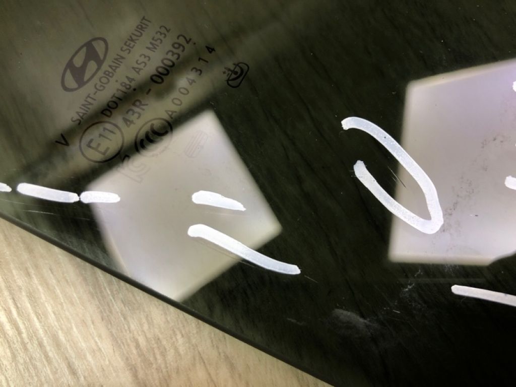 83420D3010 | Скло дверей задн. прав. HYUNDAI TUCSON TL 15-20 - Фото 7