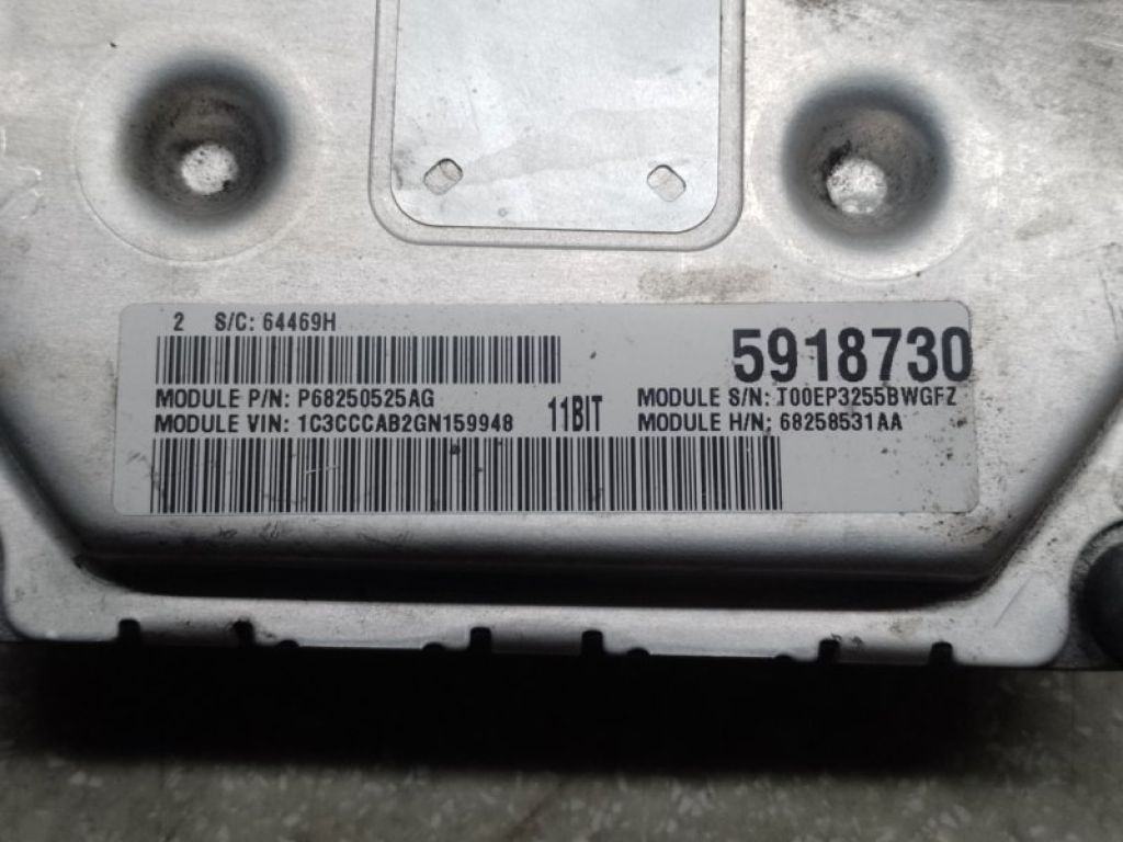 68258 531AA | Блок управления двигателем CHRYSLER 200 14-16 - Фото 4