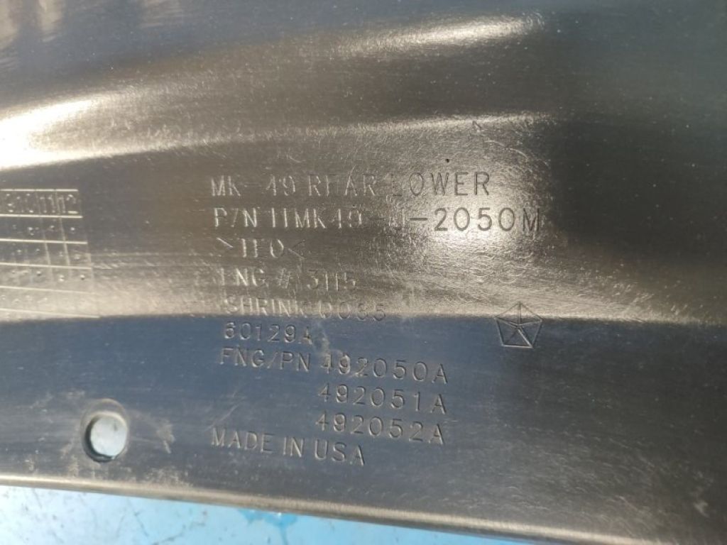 68109898AC | Бампер задний JEEP COMPASS 06-16 - Фото 9