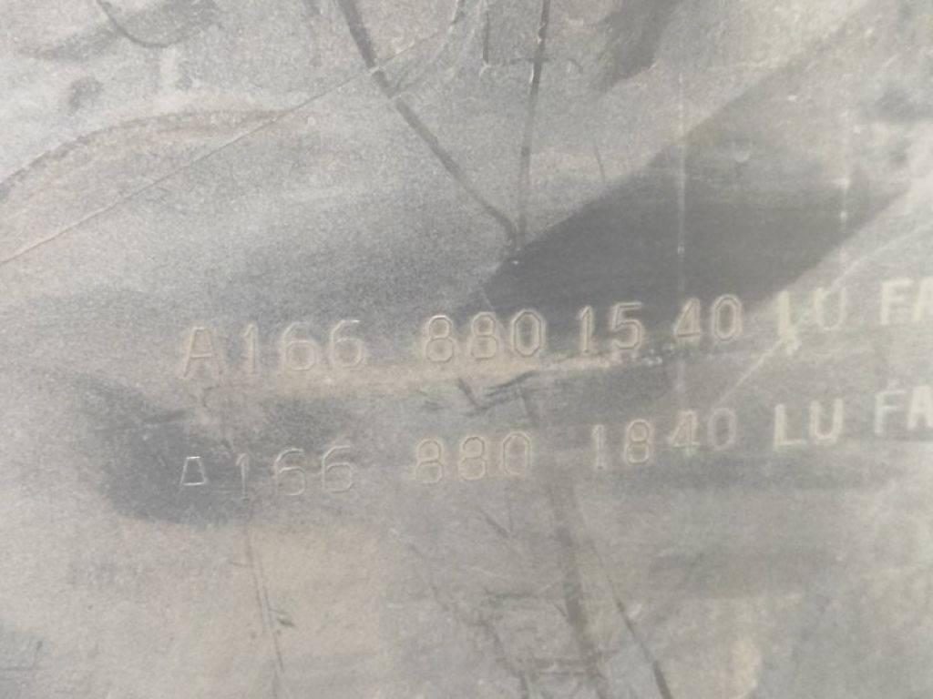 A1668852125 | Бампер задний MERCEDES GL-CLASS X166 12-16 - Фото 10