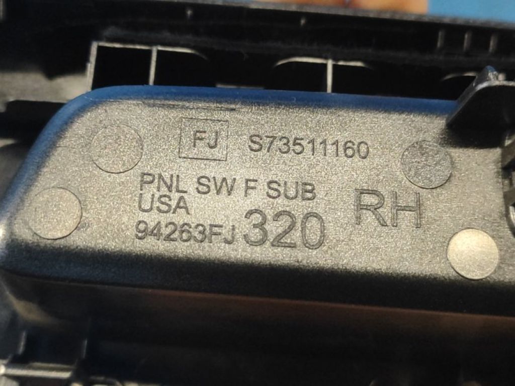 83071FJ170 | Кнопка стеклоподъемника передн. прав. SUBARU CROSSTREK 12-17 - Фото 7