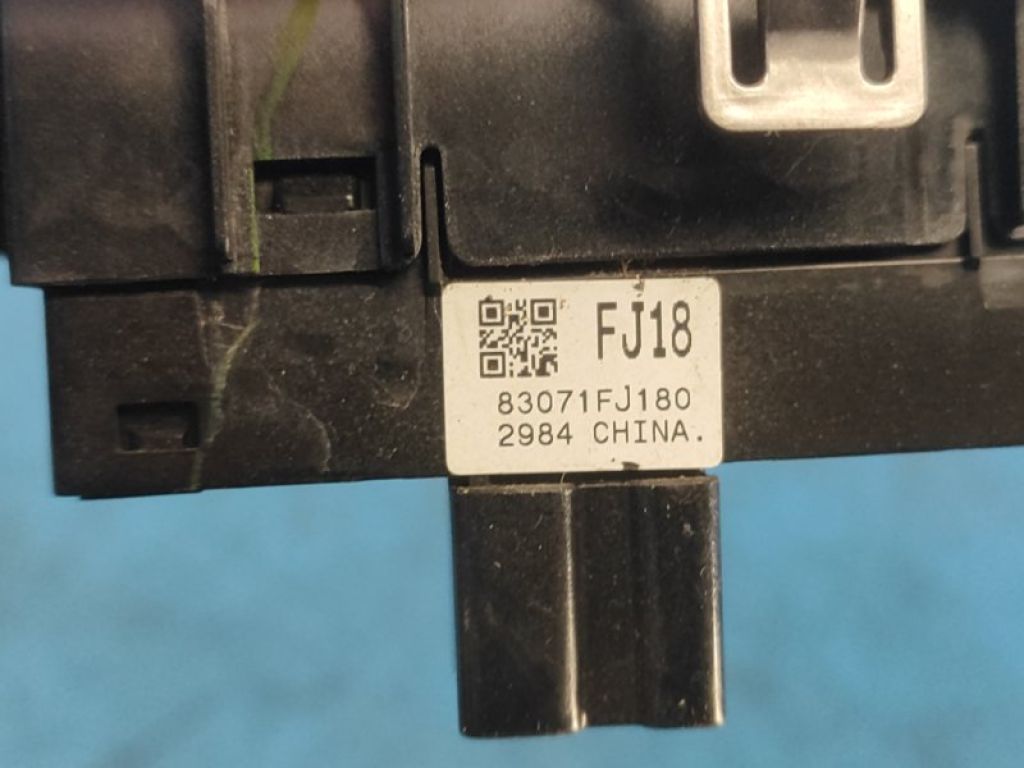 83071FJ180 | Кнопка стеклоподъемника задн. прав. SUBARU CROSSTREK 12-17 - Фото 5