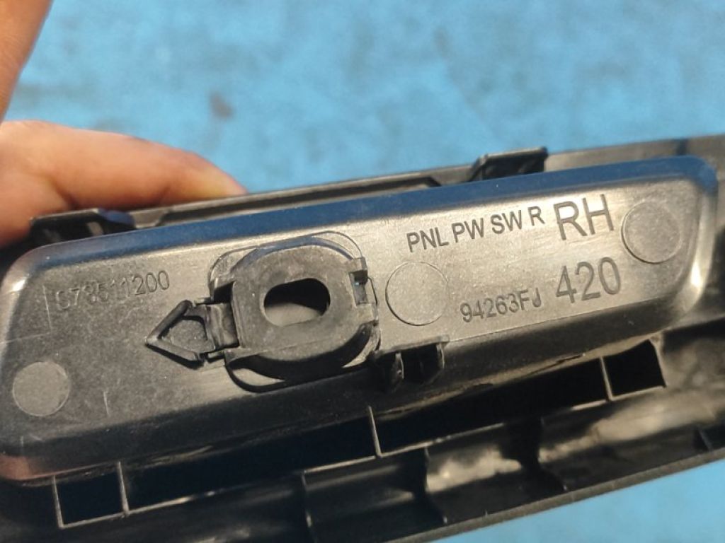 83071FJ180 | Кнопка стеклоподъемника задн. прав. SUBARU CROSSTREK 12-17 - Фото 7