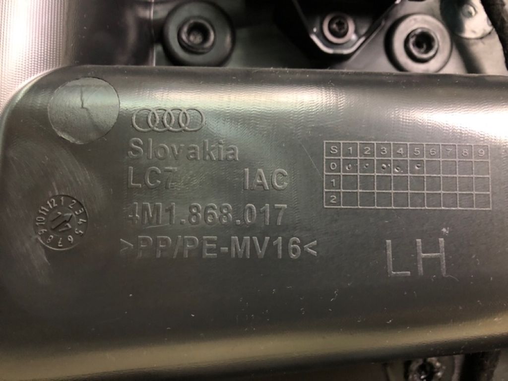 4M0867103C WFA | Карта двери передн. лев. AUDI Q7 15-19 - Фото 11