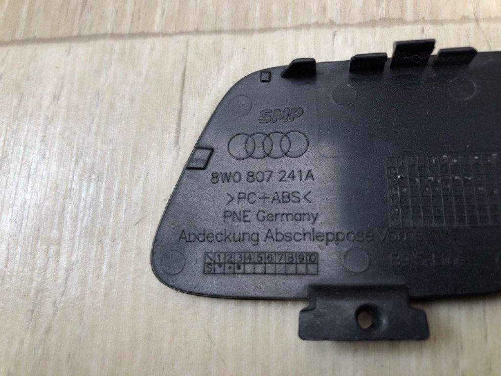 8W0807241AGRU | Заглушка буксировочного крюка передн. AUDI A4 15- - Фото 3