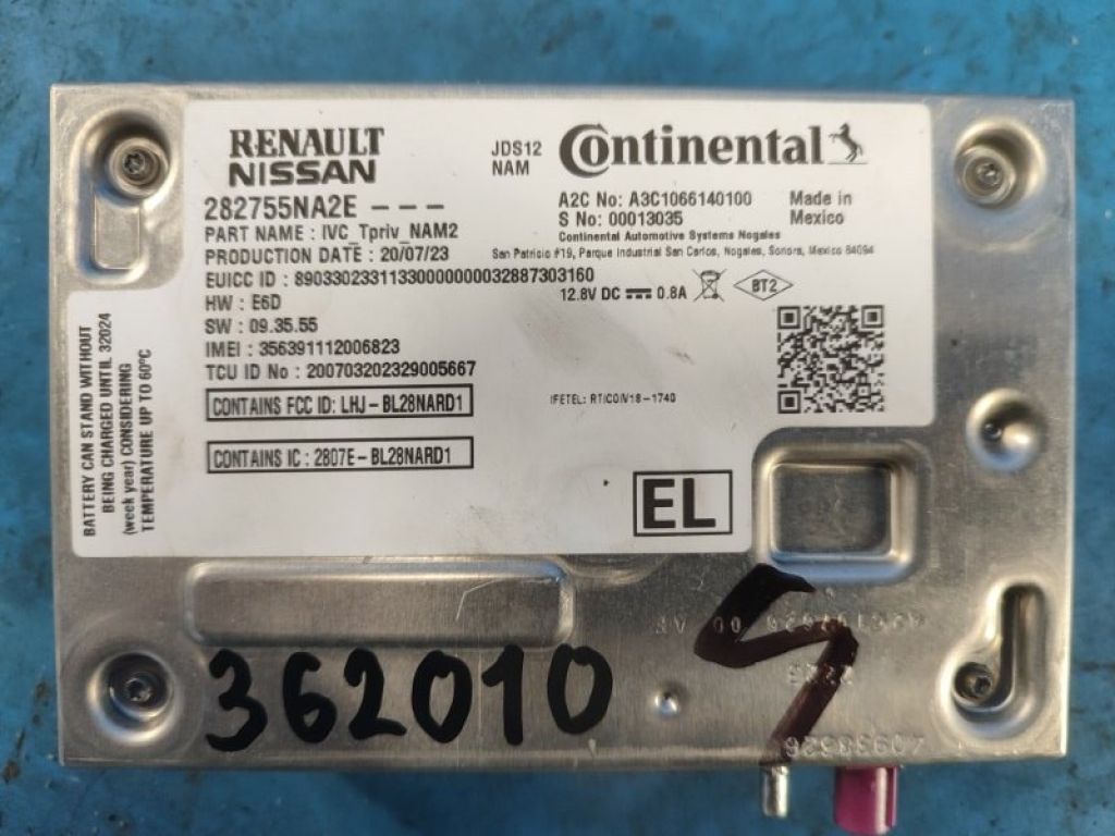 28275-5NA2E | Блок керування навігацією INFINITI QX50 18- - Фото 5