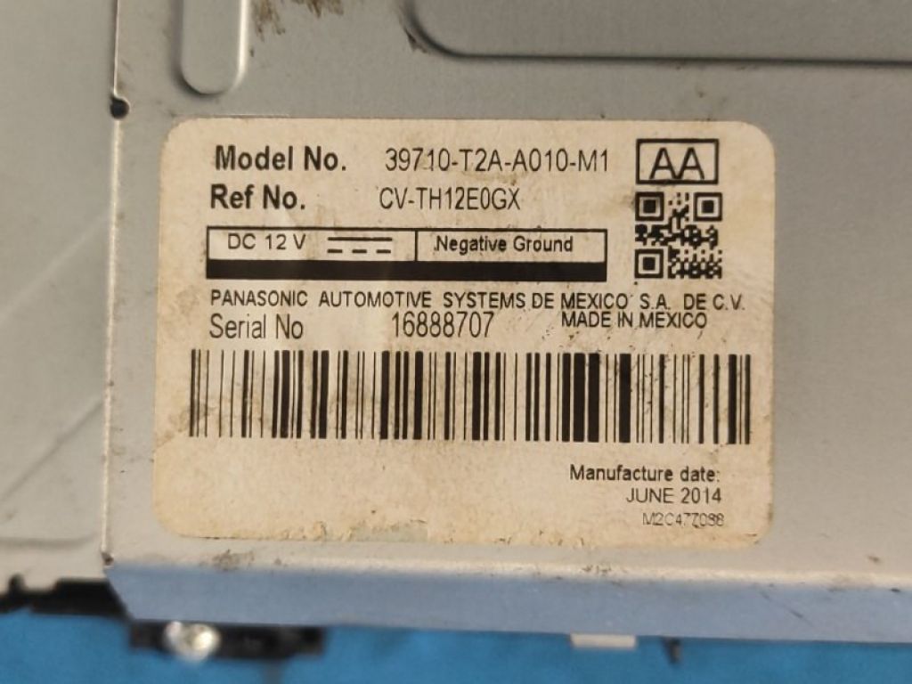 39710T2AA010M1 | Панель приладів HONDA ACCORD CR 13-18 - Фото 5