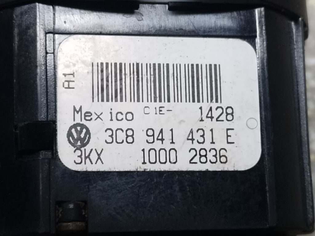 3C8941431E XSH | Блок включения фар VOLKSWAGEN PASSAT CC 08-12 - Фото 5