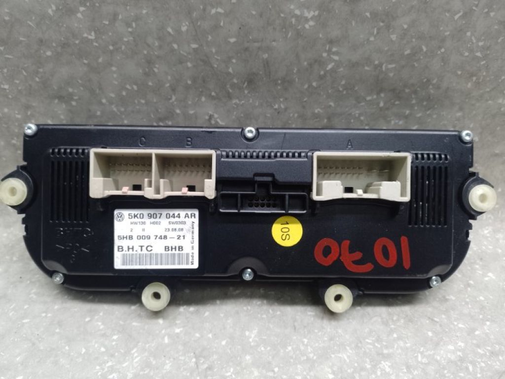 5K0907044BA | Блок управления печкой VOLKSWAGEN PASSAT CC 08-12 - Фото 3