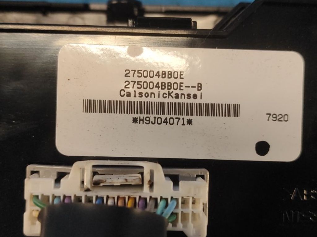 27500-4BB0E | Блок управления печкой NISSAN X-TRAIL/ROGUE T32 13-20 - Фото 4