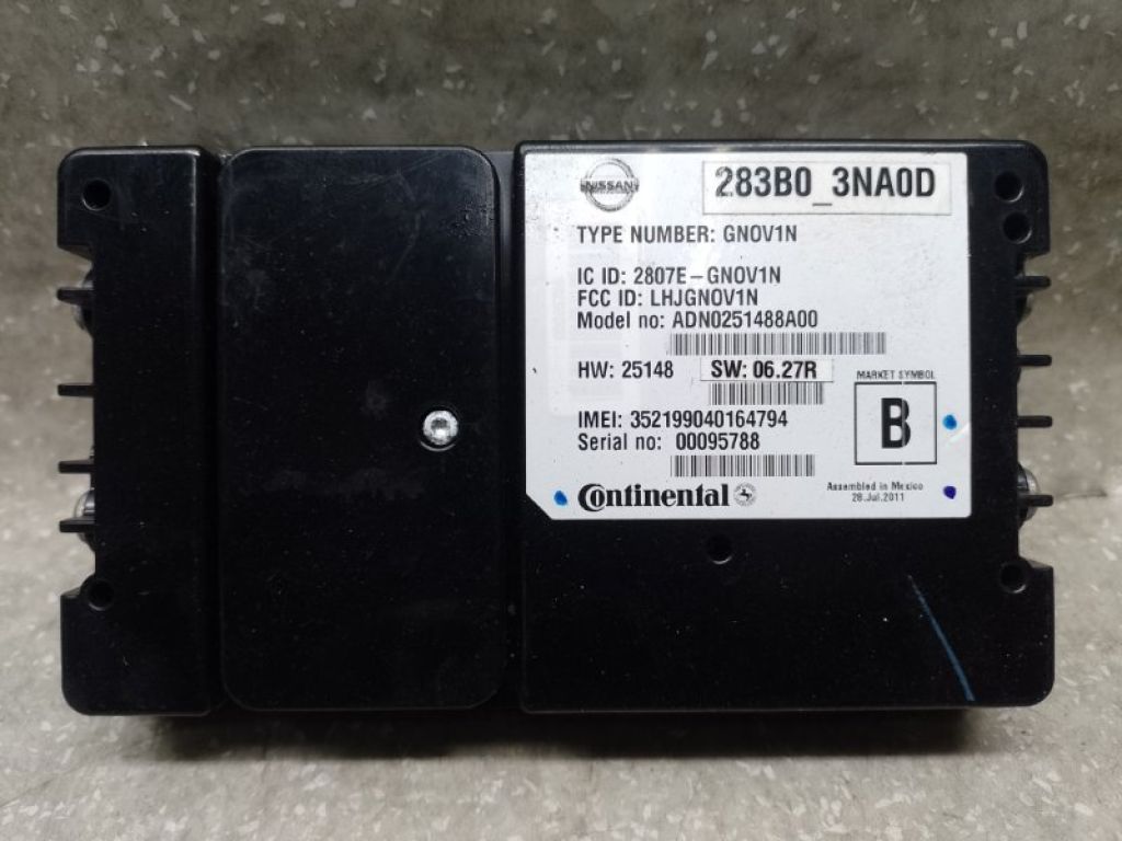 283B03NA0D | Блок комфорту NISSAN LEAF 10-17