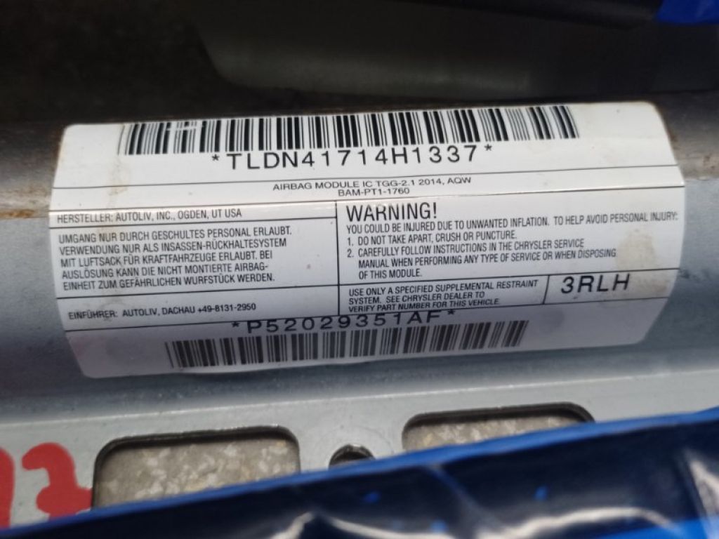 52029 351AF | Подушка безпеки (штора) лів. DODGE JOURNEY 08-20 - Фото 4