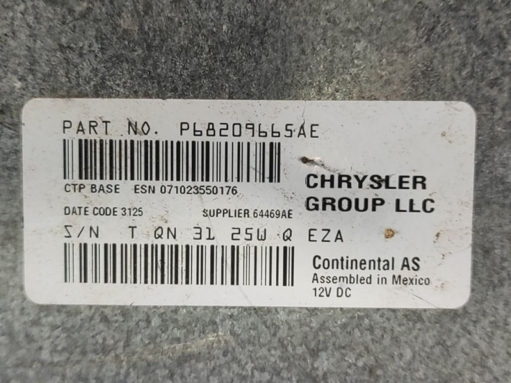 68209665AE | Магнитола DODGE JOURNEY 08-20 - Фото 6
