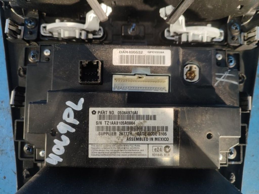 05064976AI | Блок управления мультимедиа DODGE JOURNEY 08-20 - Фото 5