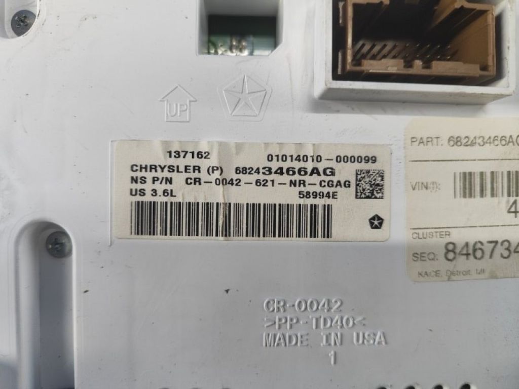 68243466AG | Панель приладів JEEP GRAND CHEROKEE 11-22 - Фото 6