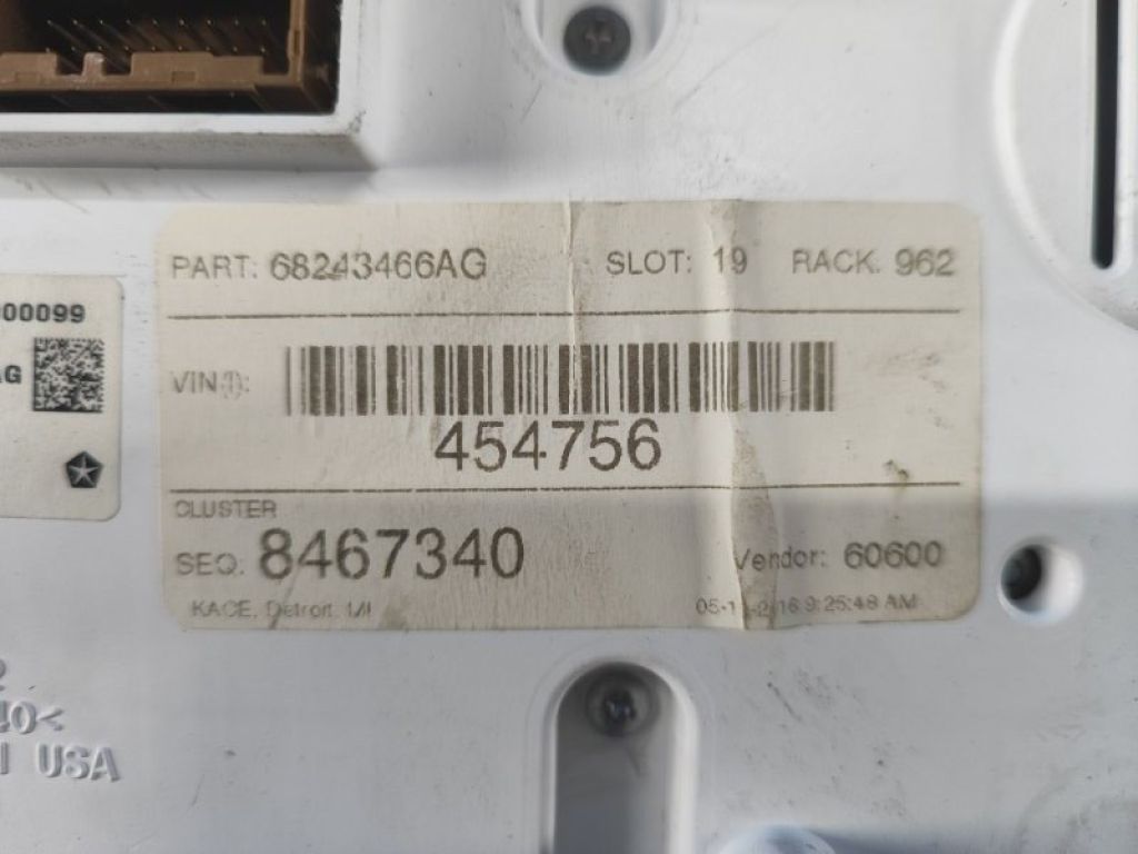 68243466AG | Панель приладів JEEP GRAND CHEROKEE 11-22 - Фото 7