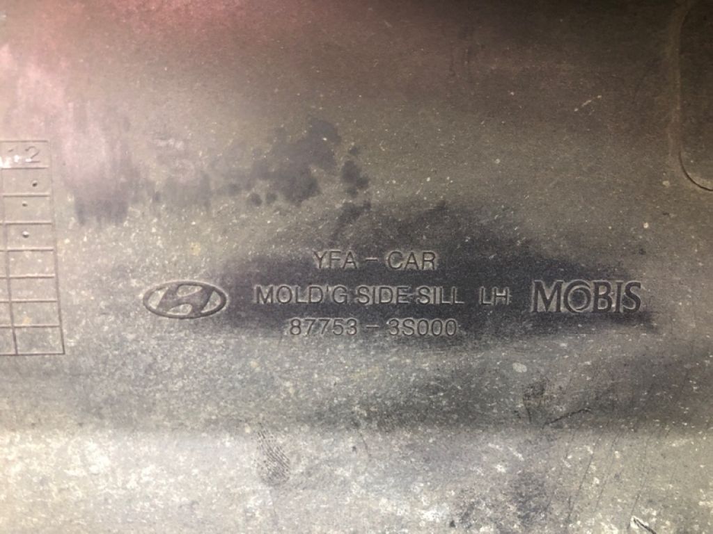 877513S000TR4 | Накладка порогу зовнішня лів. HYUNDAI SONATA YF 10-14 - Фото 11