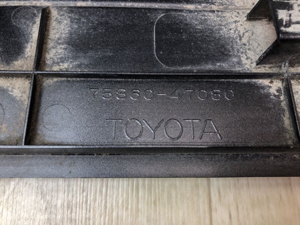 7586047900 | Накладка порогу зовнішня лів. TOYOTA PRIUS 16- - Фото 5