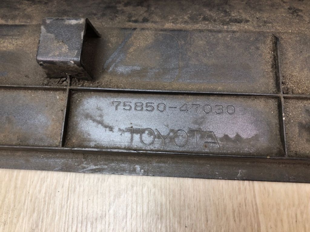 7585047910 | Накладка порогу зовнішня прав. TOYOTA PRIUS 16- - Фото 8